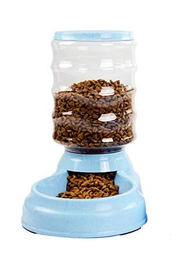 Conziv Pet Feeder Food Dispenser Station - Replenish Pet Food for Dog Cat Animal Automatic Gravity Dry Food Storage Bottle Bowl Dish Stand (Multicolor) - Image 1